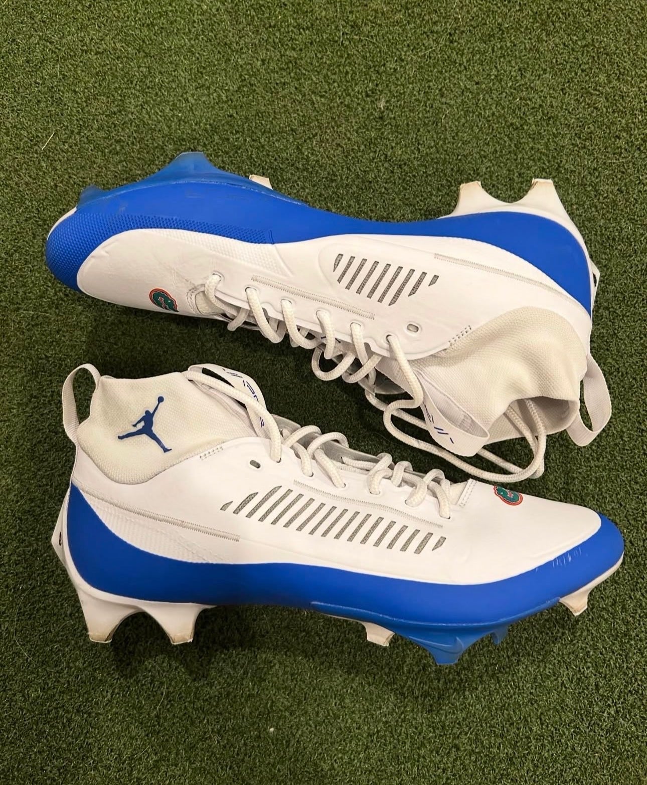 AIR Jordan 1 mid TD Football cleats for Florida gators